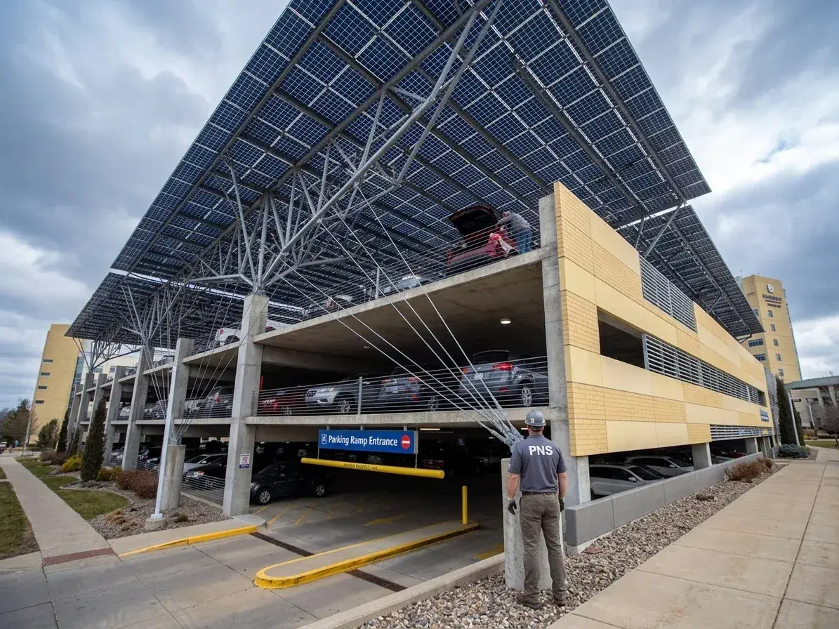 Ombrière photovoltaïque